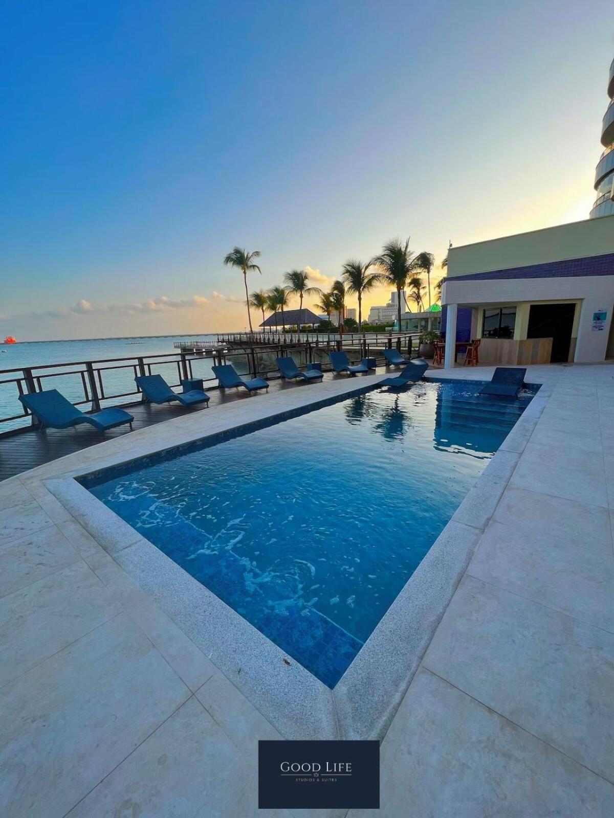 Iate Plaza - Calcadao - Frente Mar Flat 603 Apartman Fortaleza  Kültér fotó